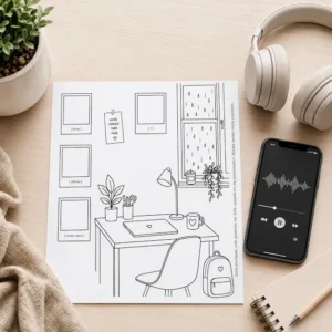 Niezbędnik przebodźcowanego Nastolatka: dzień 1 – Cisza przed startem (PDF + audio)