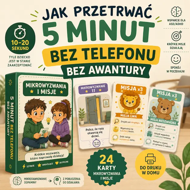 Jak przetrwać 5 minut bez telefonu? Poczekalnia bez histerii